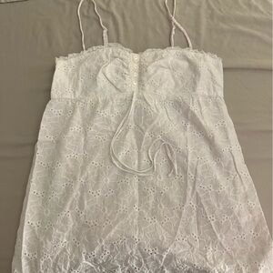 Kirra Ivory Lace Accent Blouse
